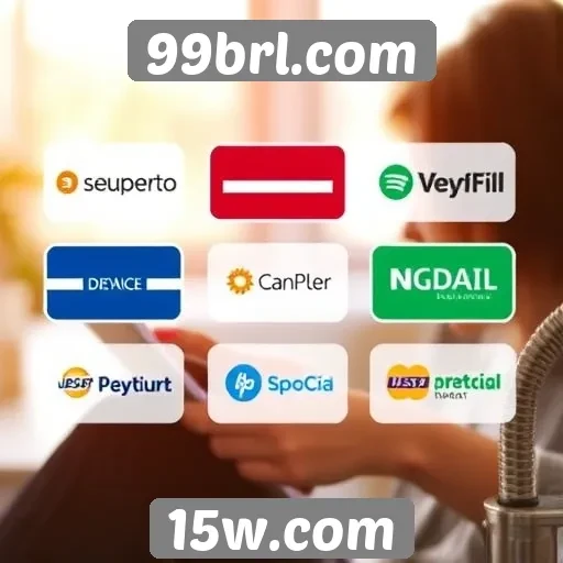 Avaliação dos métodos de pagamento disponíveis no 99brl