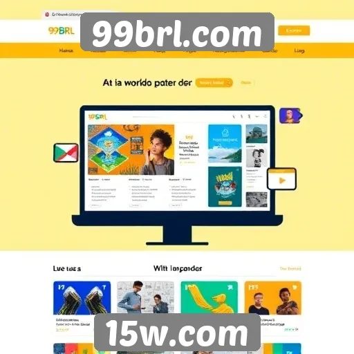 Análise da interface do usuário do site 99brl